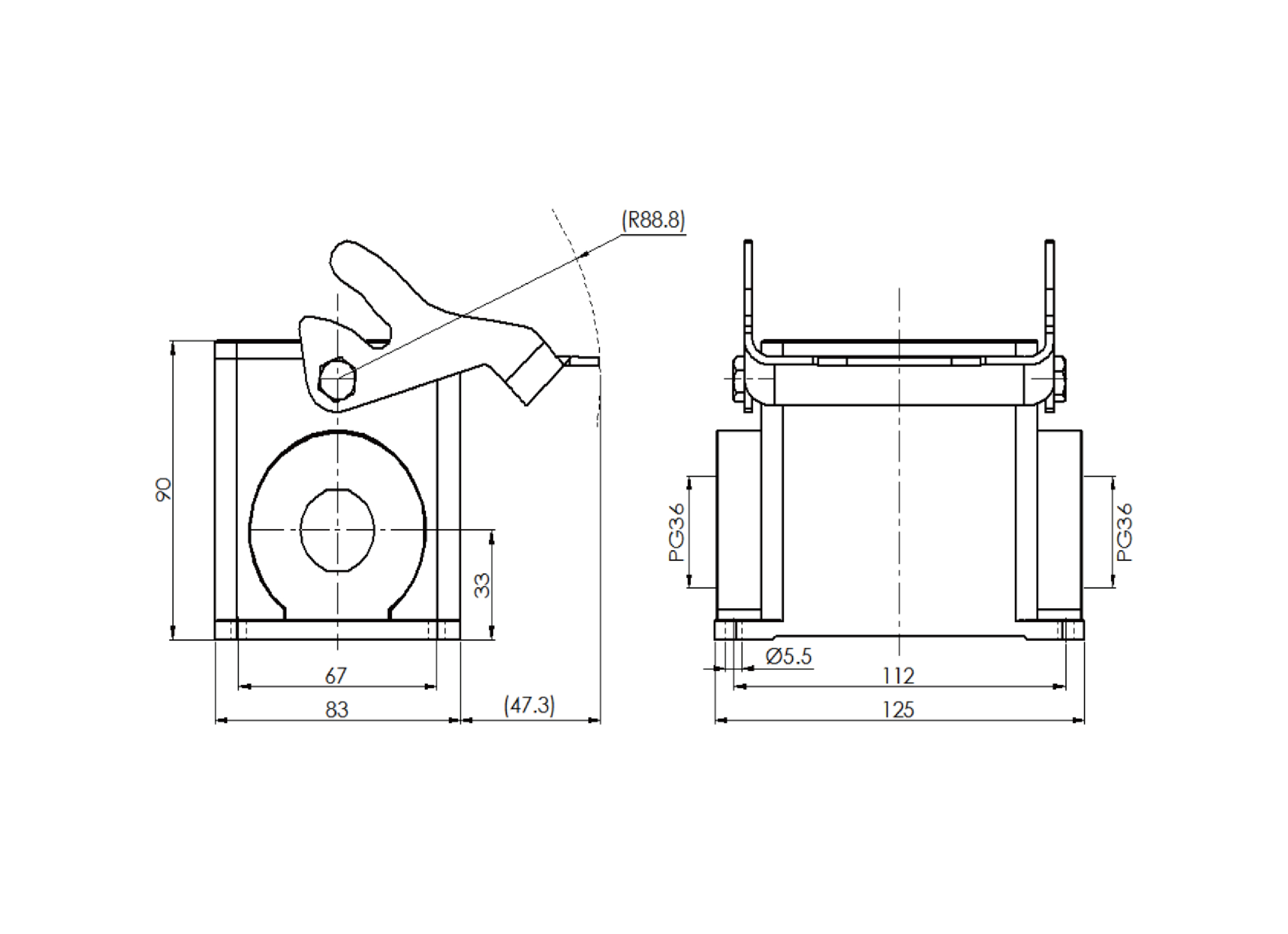 H32B-SM-1L-2PG36