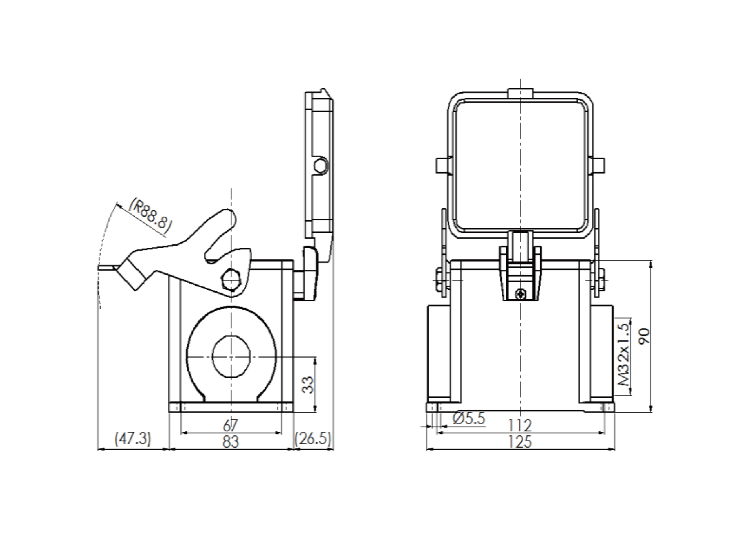 H32B-SM-1L-PC-M32