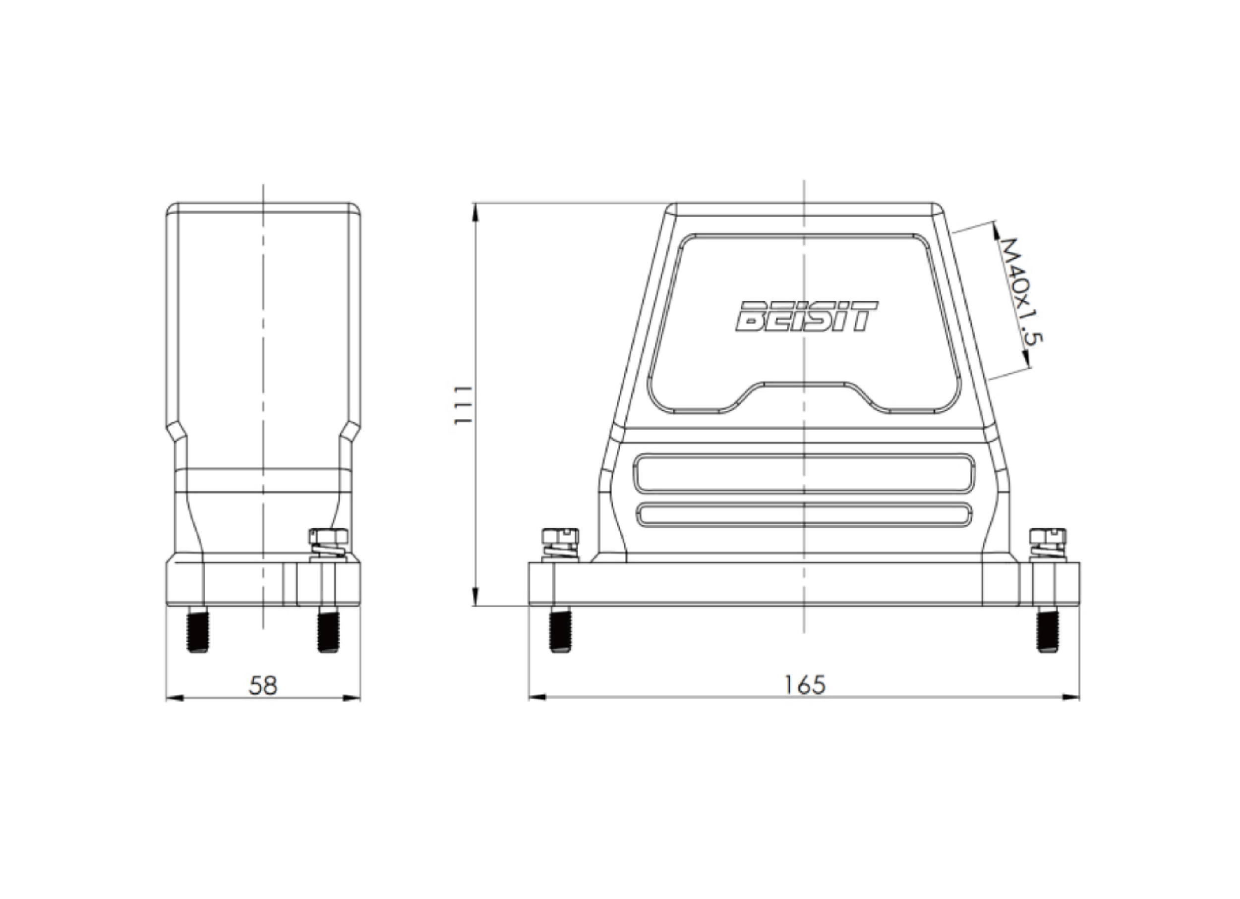 HPR16B-SO-2B-M40